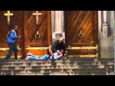 Homeless man shot dead after saving woman hostage from gunman Homeless man shot dead after saving woman hostage from gunman