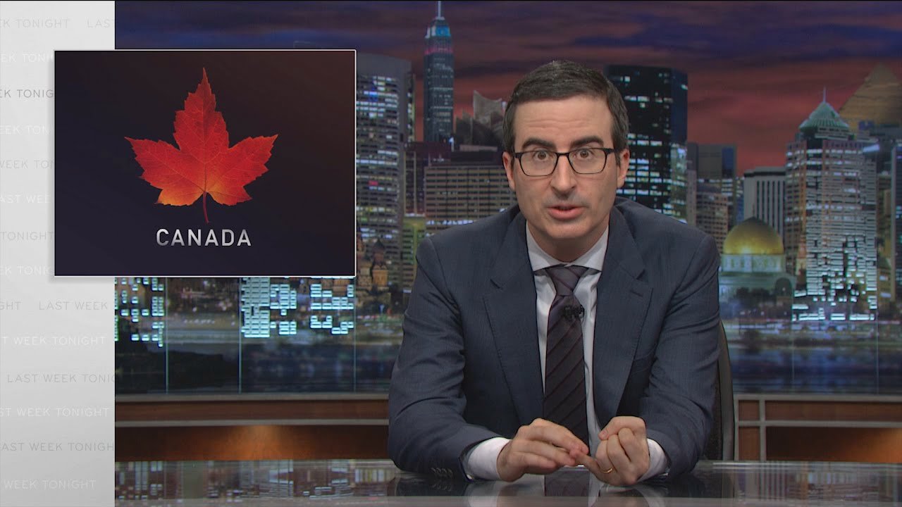 John Oliver on Canadian Election John Oliver on Canadian Election