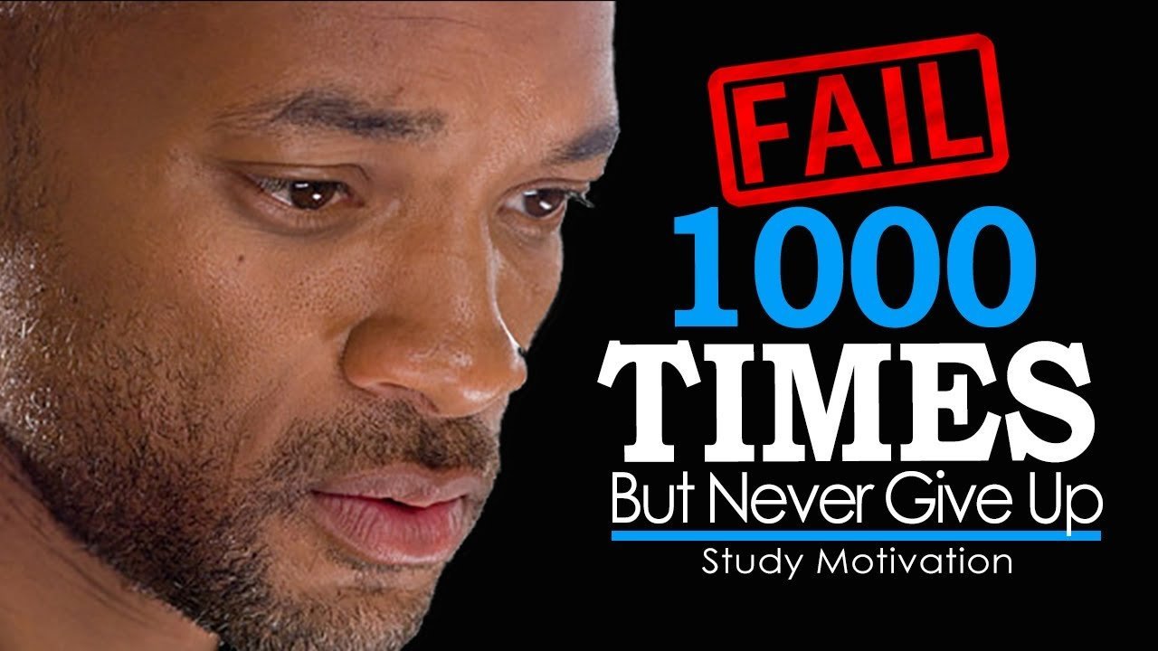 FAIL YOUR WAY TO SUCCESS – Motivational Video on Never Giving Up FAIL YOUR WAY TO SUCCESS – Motivational Video on Never Giving Up