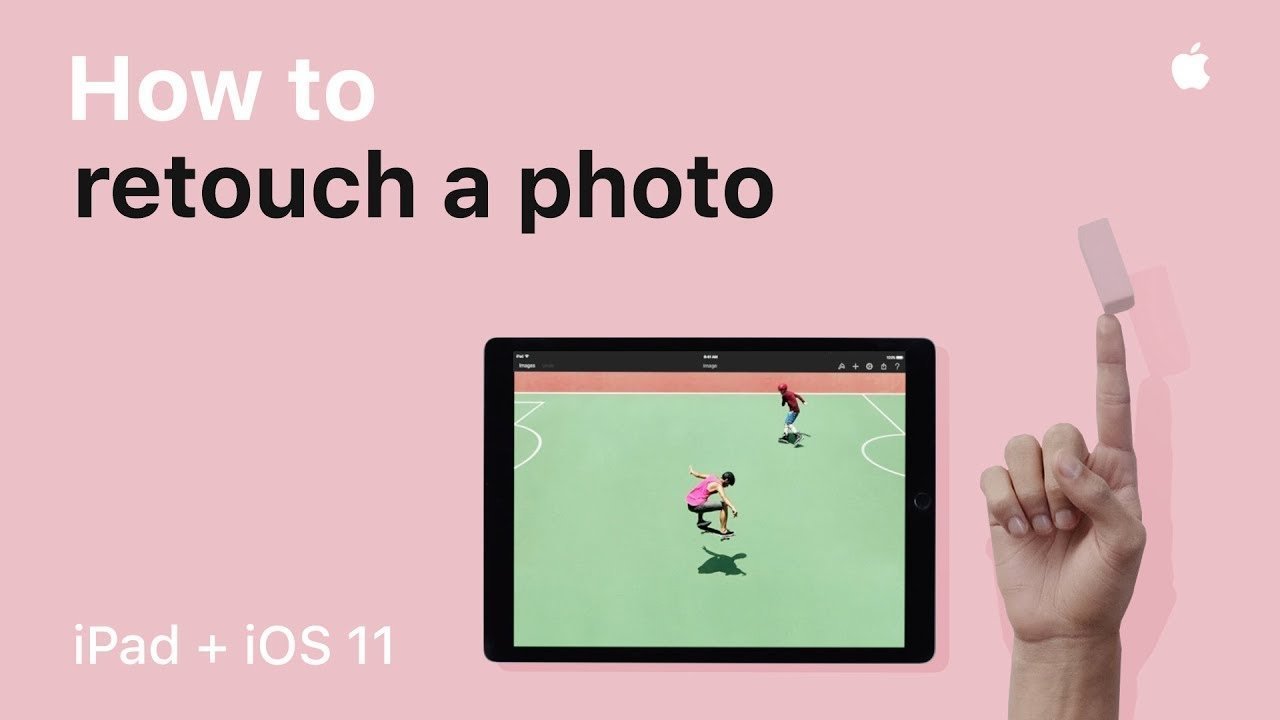 How to retouch a photo using an iPad How to retouch a photo using an iPad