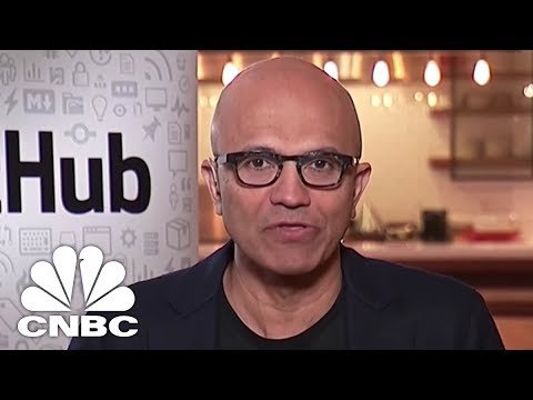Satya Nadella Taalks Microsoft GitHub Acquisition Satya Nadella Taalks Microsoft GitHub Acquisition